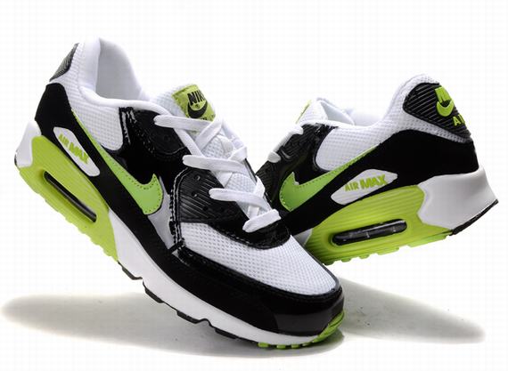 New Men'S Nike Air Max Green/Black/White